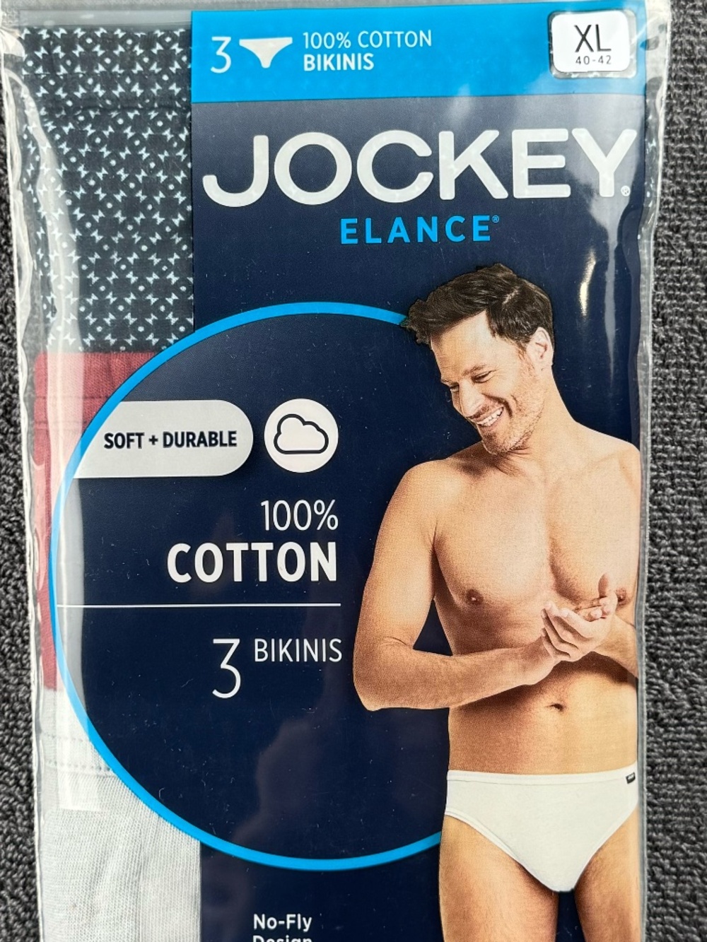 Jockey Elance men's bikini briefs 3-pack